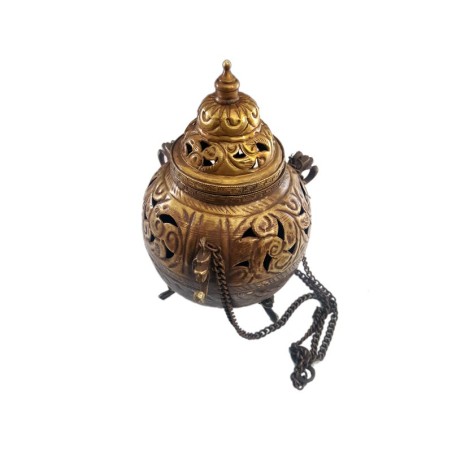Brass censer from Nepal, Accessories and burners