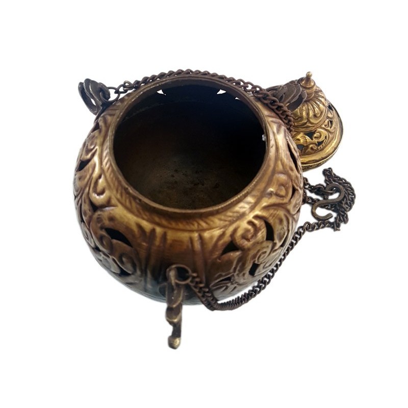 Brass censer from Nepal, Accessories and burners
