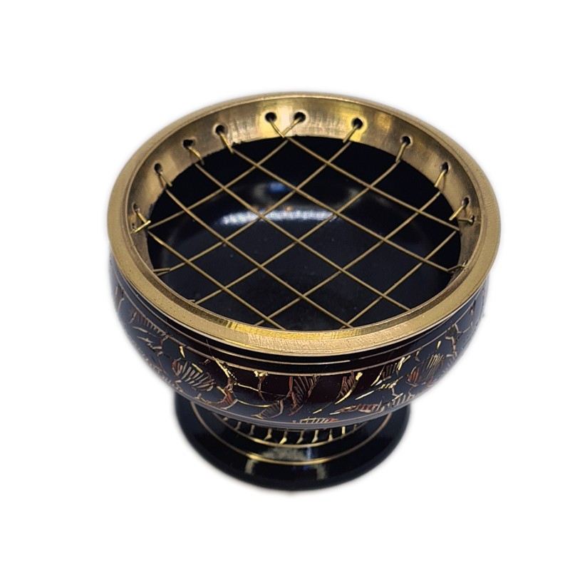 Black brass burner