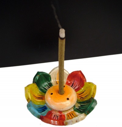 Chopstick holder colored Lotus Flower